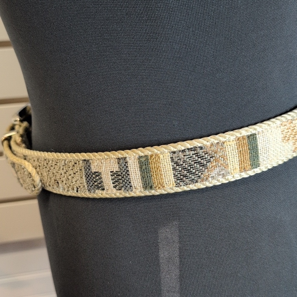 Elite Vintage Woven Belt Size M - Picture 4 of 7